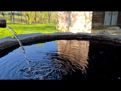 Water Fountain, Corbița Church, Vrancea, Romania
