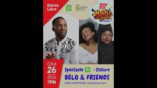 BélO en LIVE à Montréal 🇨🇦 | Haïti en Folie 2026  26 Juillet