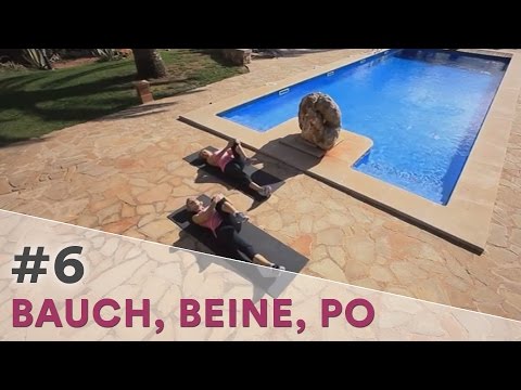 60min Bauch, Beine, Po Workout mit Ilka - BBP Fitness #6