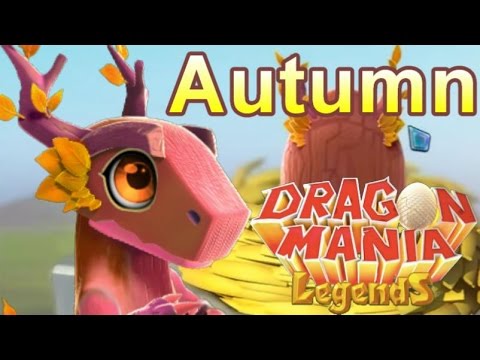How to Breed the Autumn Dragon LEGENDARY - Dragon Mania Legends (Dragon of the Month)