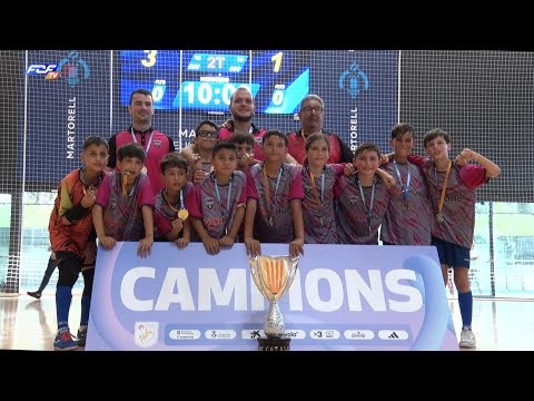 Resum Badalona Futsal Iris - AE Les Corts UBAE (Final Copa Catalunya Benjamí FS 23)