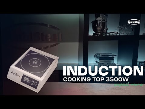video 1, Plaque à induction 3,5 kW – Ø 120 à 280 mm