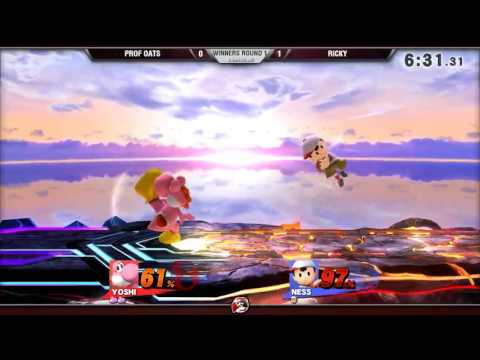 VS Weekly 8/18/16 - Winners R1 -  Prof Oats (Yoshi) vs. Ricky (Ness) - Smash 4