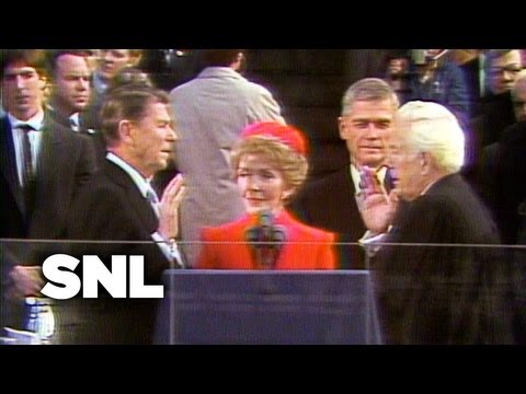 Cold Opening: Ronald Reagan Taking Oath of Office - Saturday Night Live