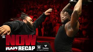 A crash changes everything for The Bloodline and The 946 | Raw Recap: WWE Now