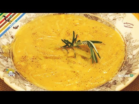 42- Minestra di ceci...per il bocca centodieci! (primo piatto unico facilissimo rustico e nutriente)