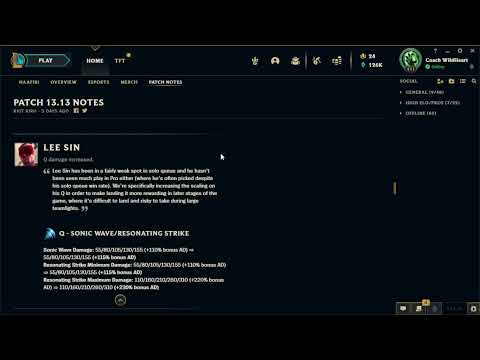 Patch 13.13 Review - League of Legends