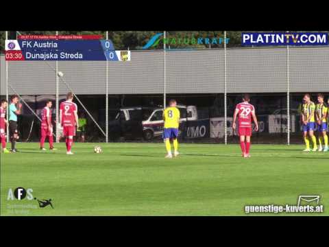 05.07.17 FK Austria Wien - Dunajska Streda - Highlight  (1. HZ / 03:37) am 05.07.2017 18:37