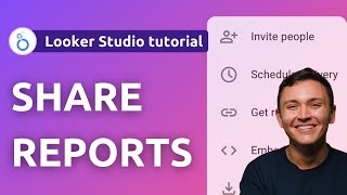 How to share Looker Studio reports