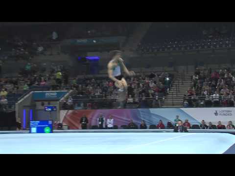 MAX WHITLOCK - GOLD - FLOOR-  APPARATUS FINAL 2014 BRITISH - MASTERS