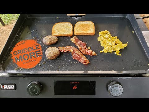 Breakfast on the Blackstone 22 inch E Series Electric Griddle