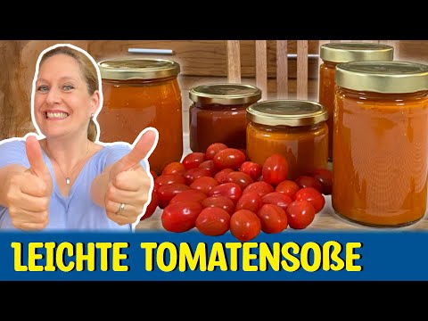 Leichte Tomatensoße easy selber machen! 🍅🍝