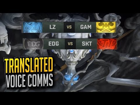 Day 2 Korean Teams Highlights with Voice Comms Translated - Worlds 2017