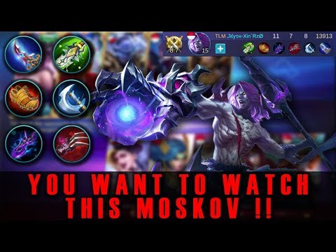 Moskov 20 Minute Insane Gameplay 1600++ Matches 73% Win Rate | NUMBER ONE INDONESIA! Mobile Legends