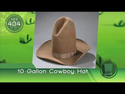 Bob Hope Auction: 10-Gallon Cowboy Hat