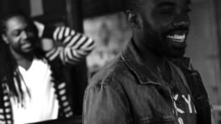 **Interscope Records Artist Blaqstarr in Studio Recording