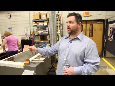 AMS C.F. Martin Guitar Factory Tour - Laser Etching (7/23)