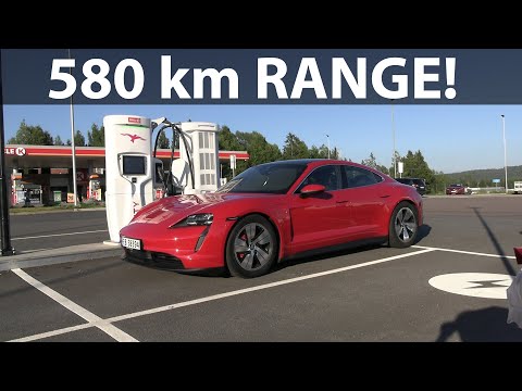 Porsche Taycan 4S 93 kWh Bereiktest
