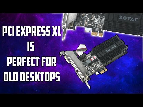 The Convenience of PCI Express x1 Graphics Cards