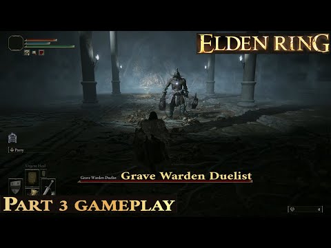 Elden Ring Gameplay Walkthrough Part 3 | Full Game | No Commentary | Confessor Class