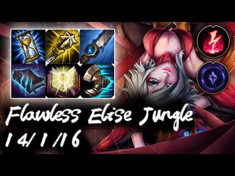 RW Flawless GrandMaster Elise Jungle vs Lee Sin | High Elo Replays