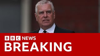 Andrew stripped of 'prince' title and will move out of Royal Lodge | BBC News