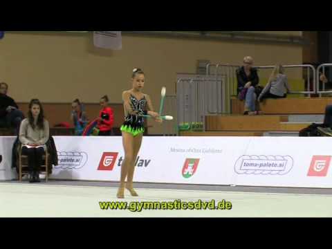 Korinna Borda (HUN) - Pre-Junior 02 - New Years Cup Ljubljana 2015