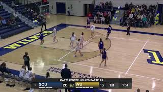 Goucher Women's Basketball at Wilkes 2/17/24