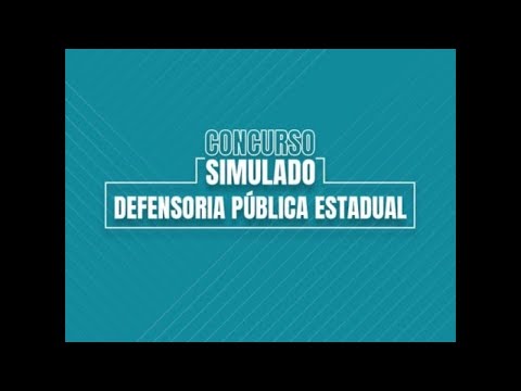 Dia 01 - Prova oral - Concurso Simulado Defensoria Pública