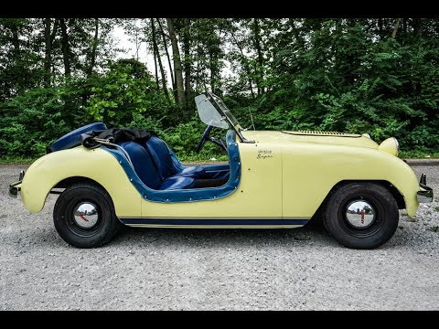 Thumbnail for 1950 Crosley Super HotShot Convertible Walk-around Video by Chevrolet, United States, video in, Sports car, video, Convertible, Car, Vehicle, vide, video i, Station wagon, Sport utility vehicle