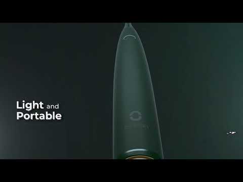 Elektrinis dantų šepetėlis Oclean Air 2, rožinis video