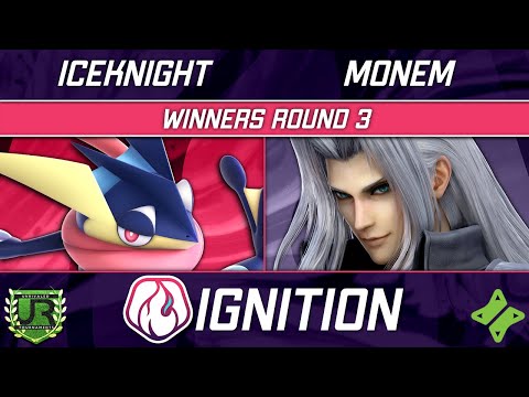 IceKnight (Greninja) vs Monem (Sephiroth) - Ignition 336 WINNERS ROUND 3