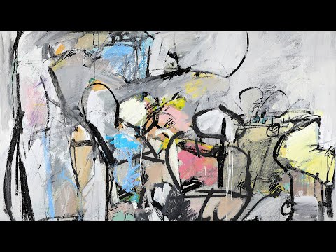 painter Francesco D'Adamo - Dice Players, 2023 (Abstract Expressionism, Lyrical Abstraction)