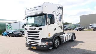 Tracteur routier Scania R450 Retarder, Topline, 2 Tanks, NL Truck, TOP! | Image 4 - Autoline