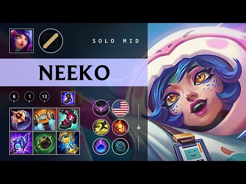 Neeko Mid vs Qiyana - NA Master Patch 26.02