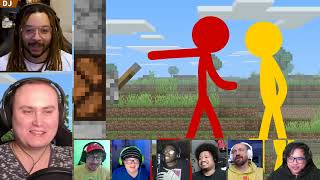 The Prank - Animation vs. Minecraft Shorts Ep 34 [REACTION MASH-UP]#2236