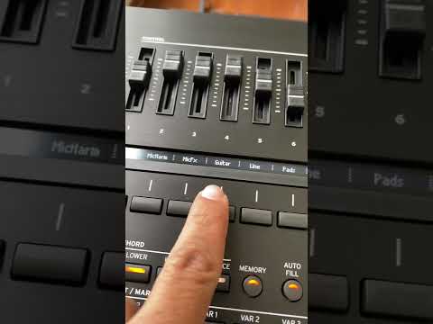 Korg Pa5X How to setup Guitar with Pa5X #korg  #guitar