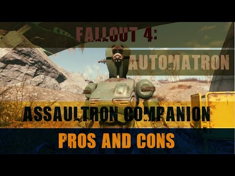 Fallout 4: Robot Companion Pros and Cons: The Assaultron