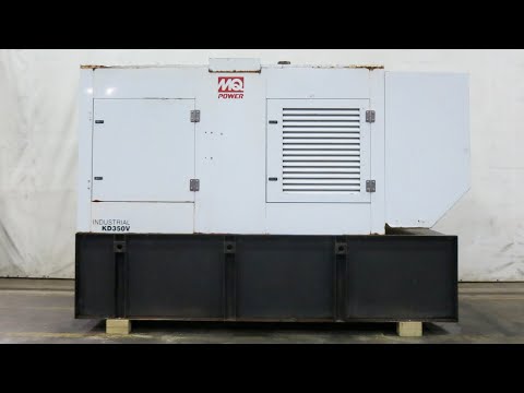 MQ KD350V 350 kW diesel generator Volvo Penta TAD1241GE engine, 192 Hrs, Yr 2003 - CSDG # 4126