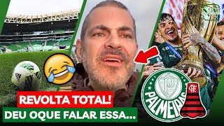 🤣 CHOROU! Flamenguista critica gramado sintético e elenco milionário do Palmeiras!