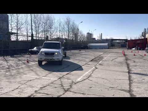 Параллельная парковка с прицепом, категория BE(Е к В) автошкола «Пятое колесо» г.Вологда . 2023 год