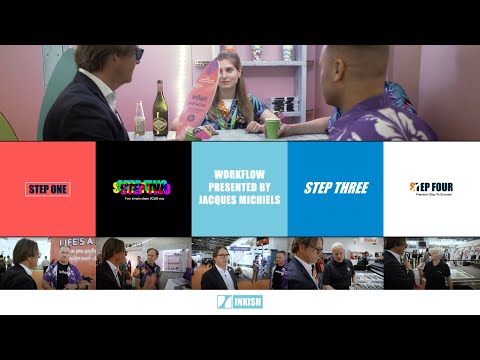 WORKFLOW · Infigo · Enfocus · HP · Kongsberg Precision Cutting · Inkish · FESPA Munich 2023