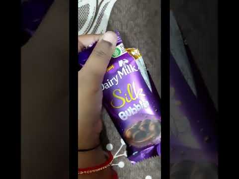 Cadbury Dairy Milk Silk Bubbly 50g Unboxing | Cadbury Dairy Milk Chocolate #shorts #ytshorts