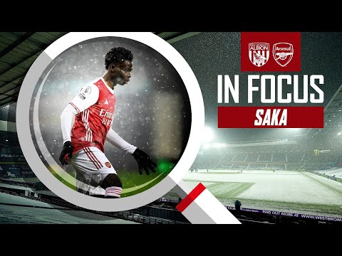 Bukayo Saka | Every Touch | West Brom vs Arsenal (0-4) | Premier League