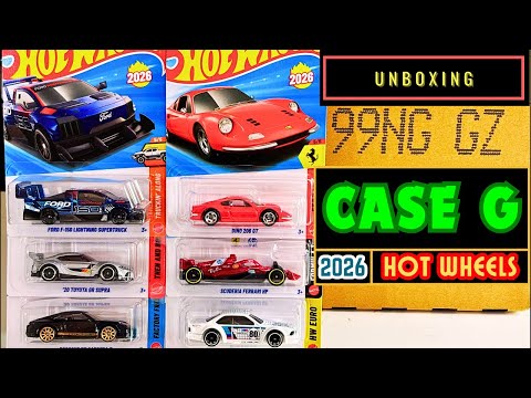 Unboxing - Hot Wheels 2026 Case G