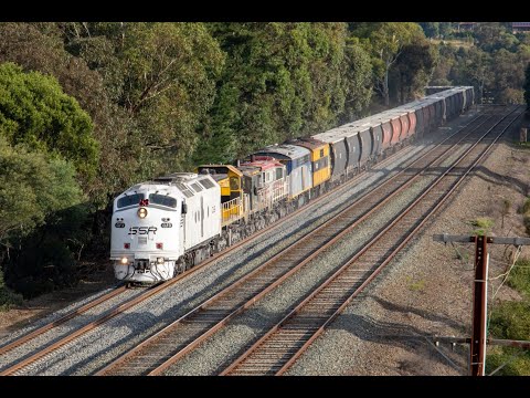CLF3 "Space Ghost" leads 5MC5 SSR grain: Containers, Grain and Steel at Wandong & Broadford- 18/3/21