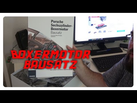 1:4 Bausatz: Porsche 6-Zylinder-Boxermotor Franzis Verlag [4K]