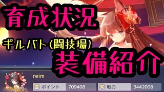 【プラエデ】育成状況&武器変えるだけでギルバト70万pt(闘技場20位以内)装備紹介やってく！#53