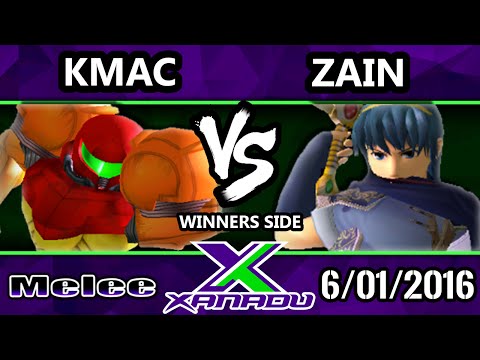 S@X 152 SSBM Tournament - SSI | Zain (Marth) Vs. Kmac (Samus)