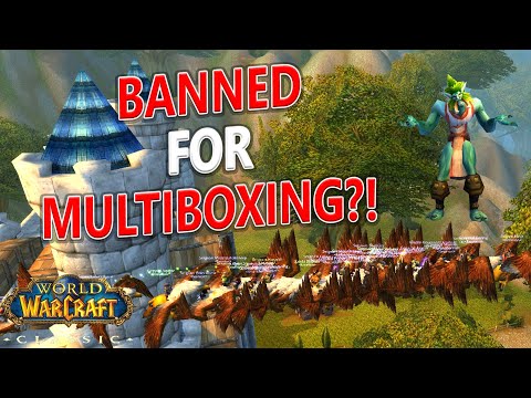 WoW Shadowlands - Getting Banned for Multiboxing!? Blizzard Changes Gameplay!